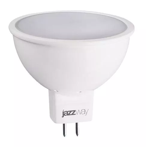 Лампа светодиодная PLED-ECO-JCDR 5Вт 3000К тепл. бел. GU5.3 400лм 220-240В JazzWay 1037077A Лампа светодиодная PLED-ECO-JCDR 5Вт 3000К тепл. бел. GU5.3 400лм 220-240В JazzWay 1037077A