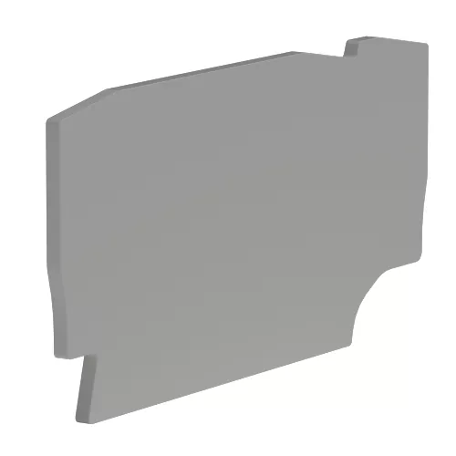Крышка для клеммы 3 точки подключения на 2.5кв.мм DKC ZEFC211GR Крышка для клеммы 3 точки подключения на 2.5кв.мм DKC ZEFC211GR