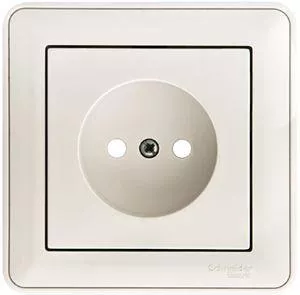 Розетка 1-м СП W59 16А IP20 защ. шторки без заземл. бел. SchE RS16-151-18 Розетка 1-м СП W59 16А IP20 защ. шторки без заземл. бел. SchE RS16-151-18