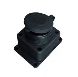Розетка настенная 16А IP44 250В (еврослот) с заглушкой с заземл. каучук UNIVersal 602229 Розетка настенная 16А IP44 250В (еврослот) с заглушкой с заземл. каучук UNIVersal 602229