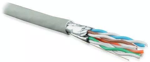 Кабель витая пара U/FTP кат.6 4х2х23AWG solid LSZH нг(А)-HF UFTP4-C6-S23-IN-LSZH-GY-500 500м (м) Hyperline 47958 Кабель витая пара U/FTP кат.6 4х2х23AWG solid LSZH нг(А)-HF UFTP4-C6-S23-IN-LSZH-GY-500 500м (м) Hyperline 47958