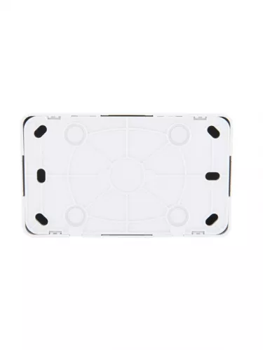 Розетка 2-м ОП VIOLA без заземл. бел. LEZARD 751-0200-128 фото 2