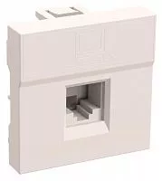 Механизм розетки информ. ПРАЙМЕР 2мод. RJ45 5е UTP РКИ-20-00-П IEK CKK-40D-RI2-K01