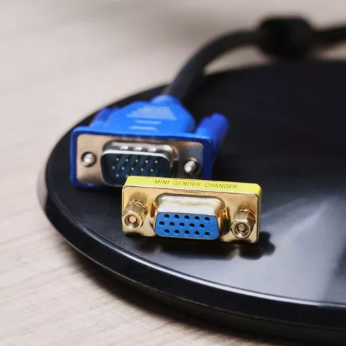Переходник гнездо VGA - гнездо VGA Rexant 17-6817 фото 4