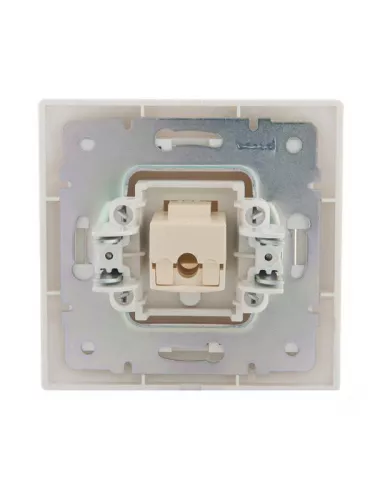 Розетка компьютерная 1-м СП Мира RJ45 бел./бел. LEZARD 701-0202-139 фото 4 Розетка компьютерная 1-м СП Мира RJ45 бел./бел. LEZARD 701-0202-139 фото 4