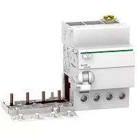 Блок дифференциальной защиты 4п Acti9 Vigi iC60 63А 100мА тип AC SchE A9V12463