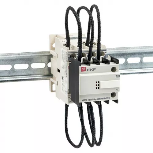 Контактор для конденсатора КМЭК 12.5квар 400В 1NО+1NC PROxima EKF ctrk-s-25-12.5-400 фото 5