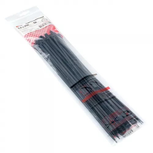 Хомут P6.6 3.6x250 FlexLock стандартный черн. (уп.50шт) PROxima EKF plc-fl-ctsb-3.6x250-r фото 2 Хомут P6.6 3.6x250 FlexLock стандартный черн. (уп.50шт) PROxima EKF plc-fl-ctsb-3.6x250-r фото 2
