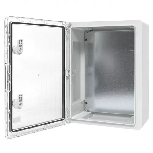 Бокс пластиковый с монтажной платой 400х300х170 IP65 прозр. дверь PROxima EKF PBT65MP003 фото 4