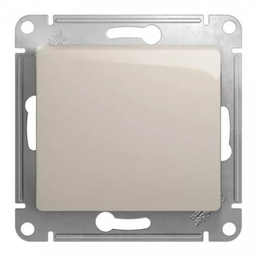 Механизм переключателя проходного 1-кл. СП Glossa 10А IP20 (сх. 6) 10AX молочн. SchE GSL000961
