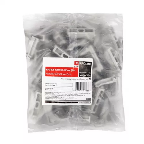 Крепеж-клипса d32мм (уп.50шт) Plast EKF derj-z-32n фото 7