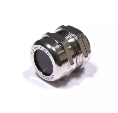 Ввод кабельный М25 латунь Dкаб. 13-18 IP68 ЗЭТАРУС zeta30118