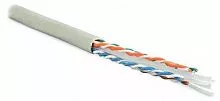 Кабель витая пара U/UTP кат.6 4х2х23AWG solid PVC UUTP4-C6-S23-IN-PVC-GY-305 сер. 305м (м) Hyperline 42047