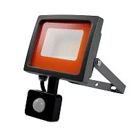 Прожектор светодиодный PFL-SC-SMD-30Вт sensor 30Вт IP54 6500К мат. стекло JazzWay 5001411