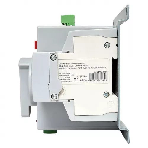 Устройство АВР MCB 3п C 16А 400В PROxima EKF ats-mcb-16c-3p-pro фото 7