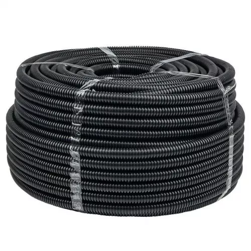 Труба гофрированная FRHF d63мм с протяжкой черн. (уп.15м) Plast PROxima EKF FRHF-63 Труба гофрированная FRHF d63мм с протяжкой черн. (уп.15м) Plast PROxima EKF FRHF-63