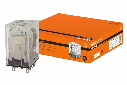Реле РЭК78/3 с инд. 5А 24В AC TDM Реле РЭК78/3 с инд. 5А 24В AC TDM