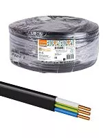 Провод ВВГмб-П нг(А)-LS 3х6 220/380 (100м) Народный