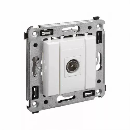 Розетка TV СП Avanti "Белое облако" оконечная DKC 4400503 фото 2