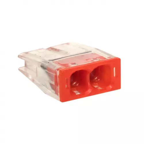 Клемма СМК 2273-242 (с пастой) 2 отверстия 0.5-2.5кв.мм (уп.100шт) PROxima EKF plc-smk-2273-242