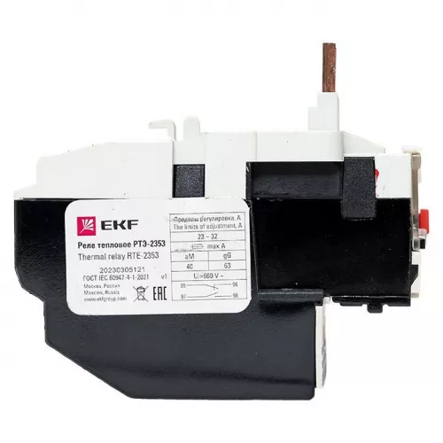 Реле тепл. РТЭ 2353 23-32А EKF rel-2353-23-32 фото 6