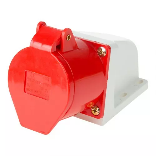 Розетка 125 стационарная 3Р+РЕ+N 32А 380В IP44 Rexant 11-8914 фото 2