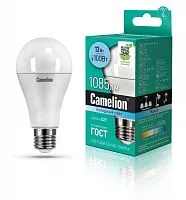 Лампа светодиодная LED13-A60/845/E27 13Вт грушевидная 4500К бел. E27 1085лм 220-240В Camelion 12046
