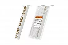 Шина соединительная 4П 63A FORK (вилка) 1м. TDM