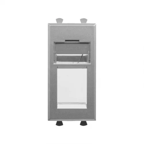 Адаптер для Keystone 1мод. Avanti "Закаленная сталь" DKC 4404201 Адаптер для Keystone 1мод. Avanti "Закаленная сталь" DKC 4404201