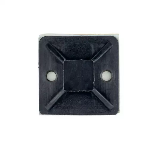 Площадка самоклеящаяся 25х25мм черн. (уп.100шт) EKF plc-25x25-b фото 3