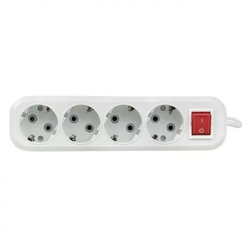Удлинитель 4х5м с заземл. 16А IP20 "Эксперт" 3.5кВт ПВС 3х1 с выкл. EKF UBA16-310-4-05i фото 5