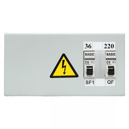 Ящик с понижающим трансформатором ЯТП 0.25 220/36В (2 авт. выкл.) Basic EKF yatp0.25-220/36v-2a фото 2