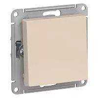 Механизм выключателя 1-кл. СП AtlasDesign 10А IP20 (сх. 1) 10AX с самовозвратом беж. SchE ATN000215