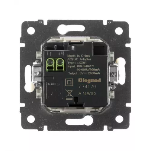 Розетка USB 2-м СП Valena сл. кость Leg 774170 фото 10