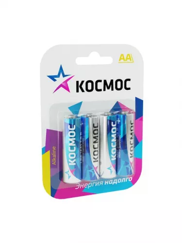Элемент питания алкалиновый LR LR6 BP-4 (блист.4шт) Космос KOCLR64BL_classic Элемент питания алкалиновый LR LR6 BP-4 (блист.4шт) Космос KOCLR64BL_classic