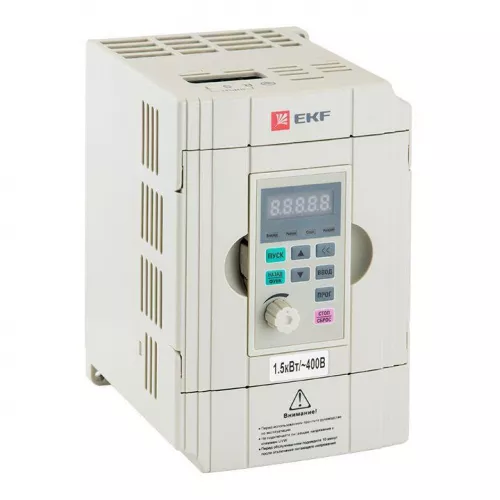 Преобразователь частоты 1.5/2.2кВт 3х400В VECTOR-100 PROxima EKF VT100-1R5-3B Преобразователь частоты 1.5/2.2кВт 3х400В VECTOR-100 PROxima EKF VT100-1R5-3B