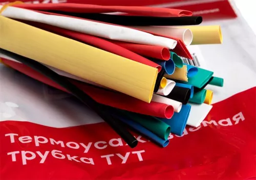 Набор трубок термоусадочных ТУТ 3/1.5; 4/2; 5/2.5; 6/3; 8/4 (6 цветов по 5шт 100мм) PROxima EKF tut-n-3-r фото 9
