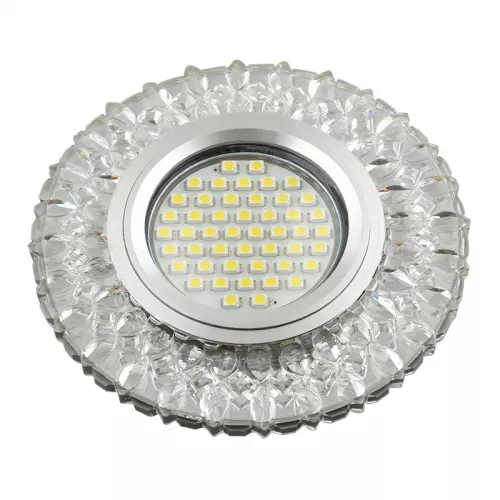 Светильник встраиваемый FAMETTO DLS-L138 GU5.3 GLASSY/CLEAR Luciole (UL-00003868)