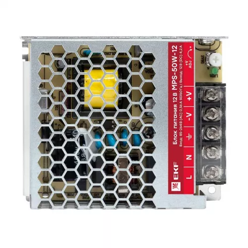 Блок питания 12В MPS-50W-12 PROxima EKF mps-50w-12 фото 3