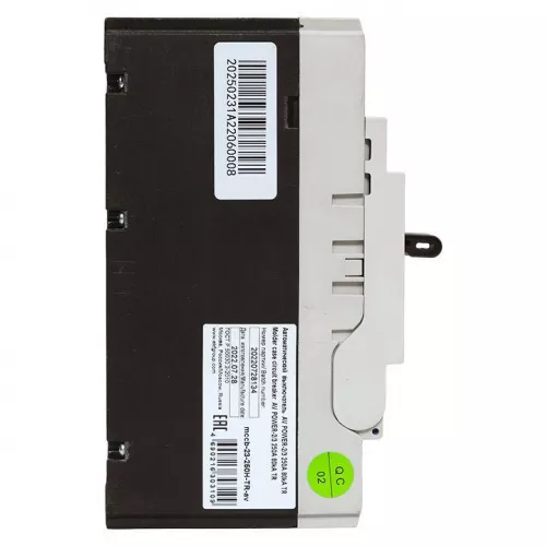 Выключатель автоматический 3п 250А 50кА AV POWER-2/3 ETU2.0 AVERES EKF mccb-23-250-2.0-av фото 6
