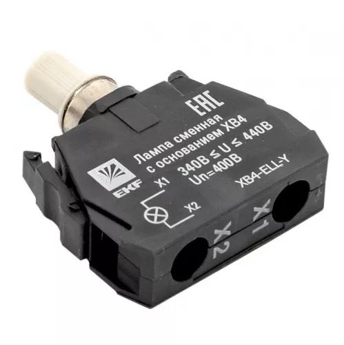 Лампа сменная с основанием XB4 желт.я. 400В PROxima EKF XB4-ELL-Y фото 7