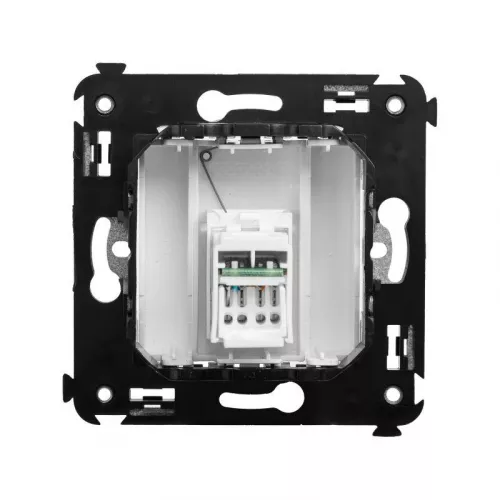 Розетка 1-м RJ-45 СП кат.5e Avanti "Белое облако" DKC 4400463 фото 3 Розетка 1-м RJ-45 СП кат.5e Avanti "Белое облако" DKC 4400463 фото 3