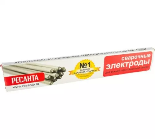 Электрод для ручной дуговой сварки МР-3 Ф2.5 (1кг) Ресанта 71/6/22 фото 2 Электрод для ручной дуговой сварки МР-3 Ф2.5 (1кг) Ресанта 71/6/22 фото 2