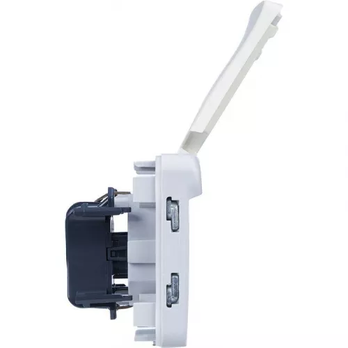 Механизм розетки 1-м СП Plexo с защ. крышкой с заземл. IP55 бел. Leg 069639 фото 5