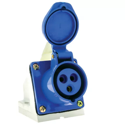 Розетка наружн. уст. 63А 220В 2P+РЕ IP67 (133) EKF ps-133-63-220 фото 2