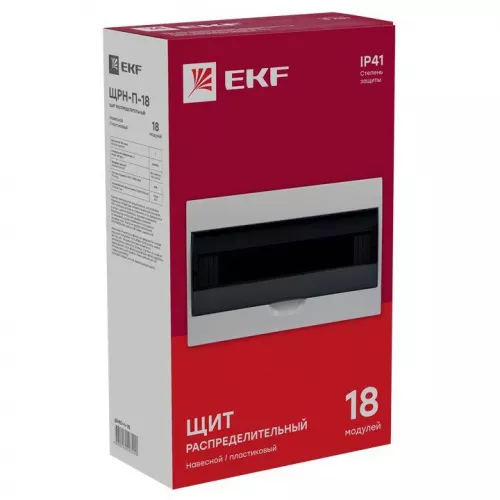 Щит ЩРН-П-18 IP41 EKF pb40-n-18 фото 4 Щит ЩРН-П-18 IP41 EKF pb40-n-18 фото 4
