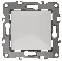 Механизм переключателя 1-кл. СП Эра12 10А IP20 12-1103-01 250В 10AX бел. Эра Б0014639