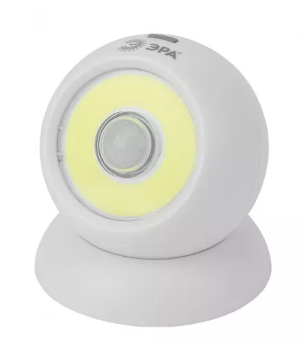 Фонарь SB-802 подсветка с датчиком движения Сфера-2 COB 3хAAA 360г магнит карт (20/80/336) ЭРА Б0036608 Фонарь SB-802 подсветка с датчиком движения Сфера-2 COB 3хAAA 360г магнит карт (20/80/336) ЭРА Б0036608