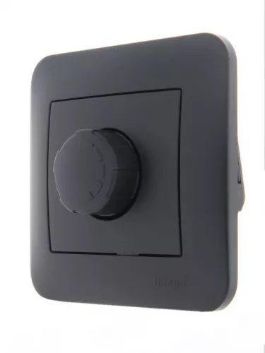 Механизм светорегулятора СП 800Вт KARINA черн. бархат LEZARD 707-4288-115 фото 4