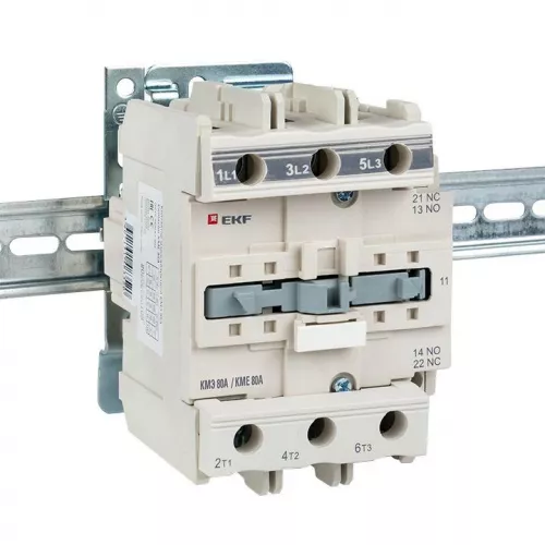 Контактор КМЭ 80А 220В NO+NC EKF ctr-s-80-220 фото 3
